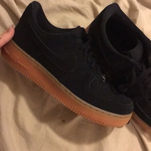 Black Air Force ones